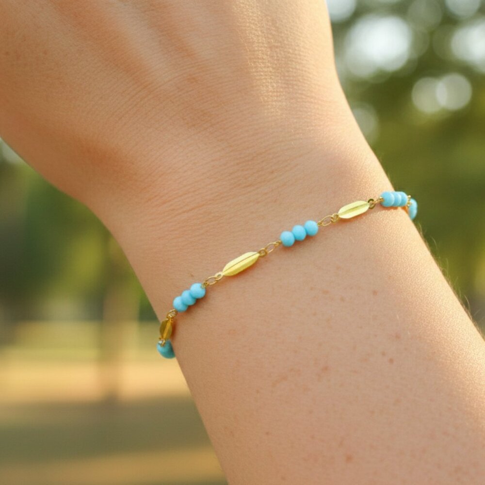 "Trendy Handmade Bracelet – A Stylish Gift for Women & Girls, MAR091131